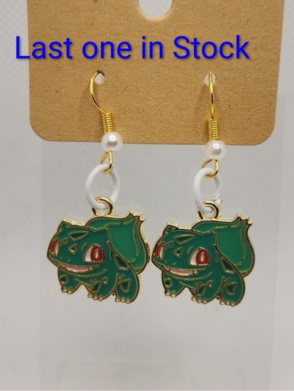 Bulbasaur Pokémon Earrings